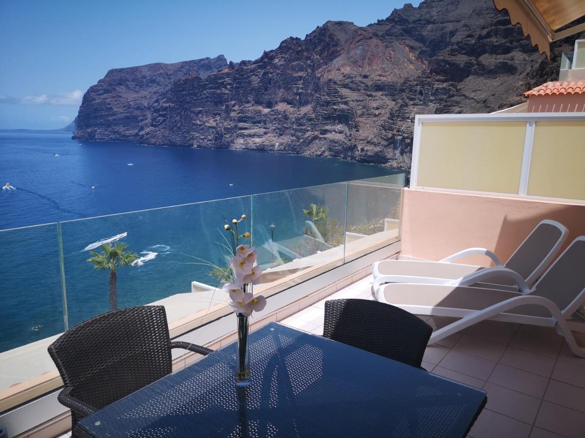 Magnificent Apt. With Sea View, Cliff & Marina Santiago Del Teide Bagian luar foto