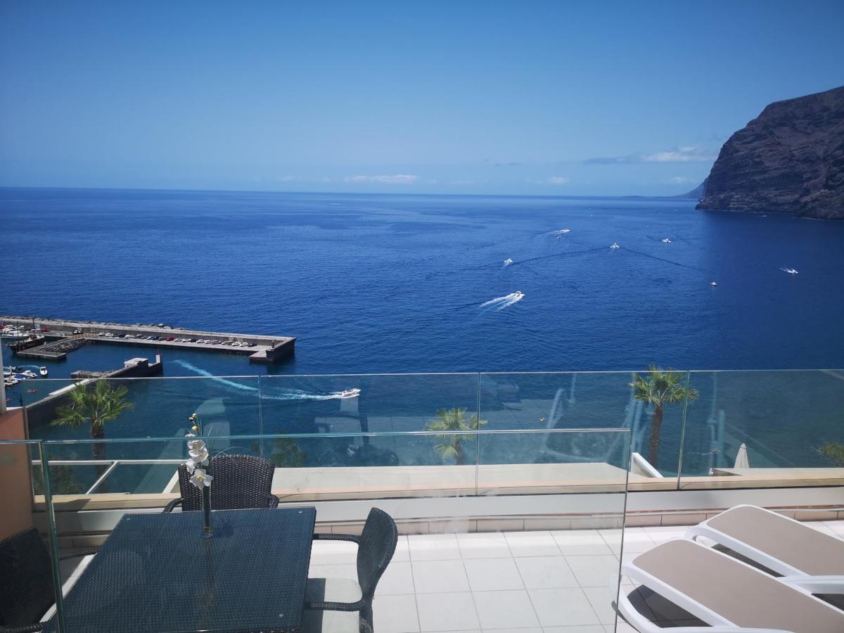Magnificent Apt. With Sea View, Cliff & Marina Santiago Del Teide Bagian luar foto