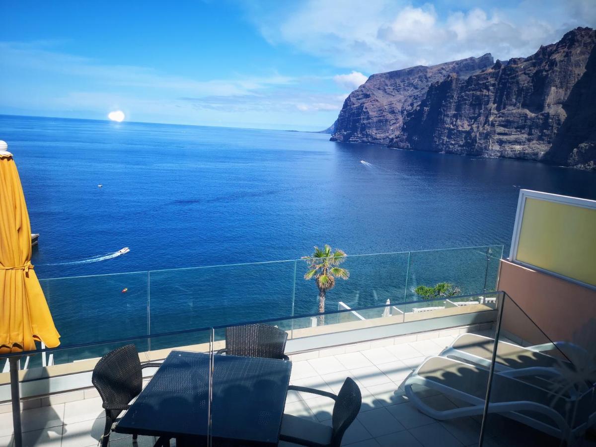 Magnificent Apt. With Sea View, Cliff & Marina Santiago Del Teide Bagian luar foto
