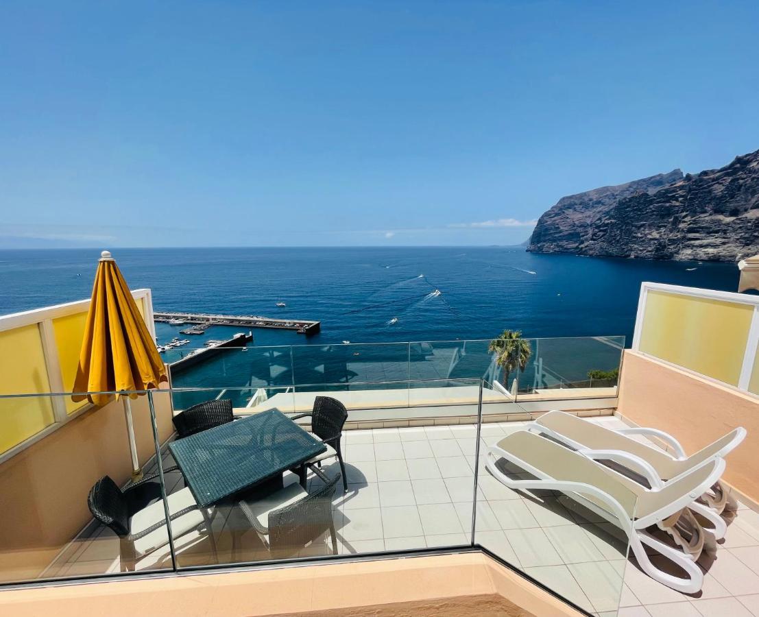 Magnificent Apt. With Sea View, Cliff & Marina Santiago Del Teide Bagian luar foto