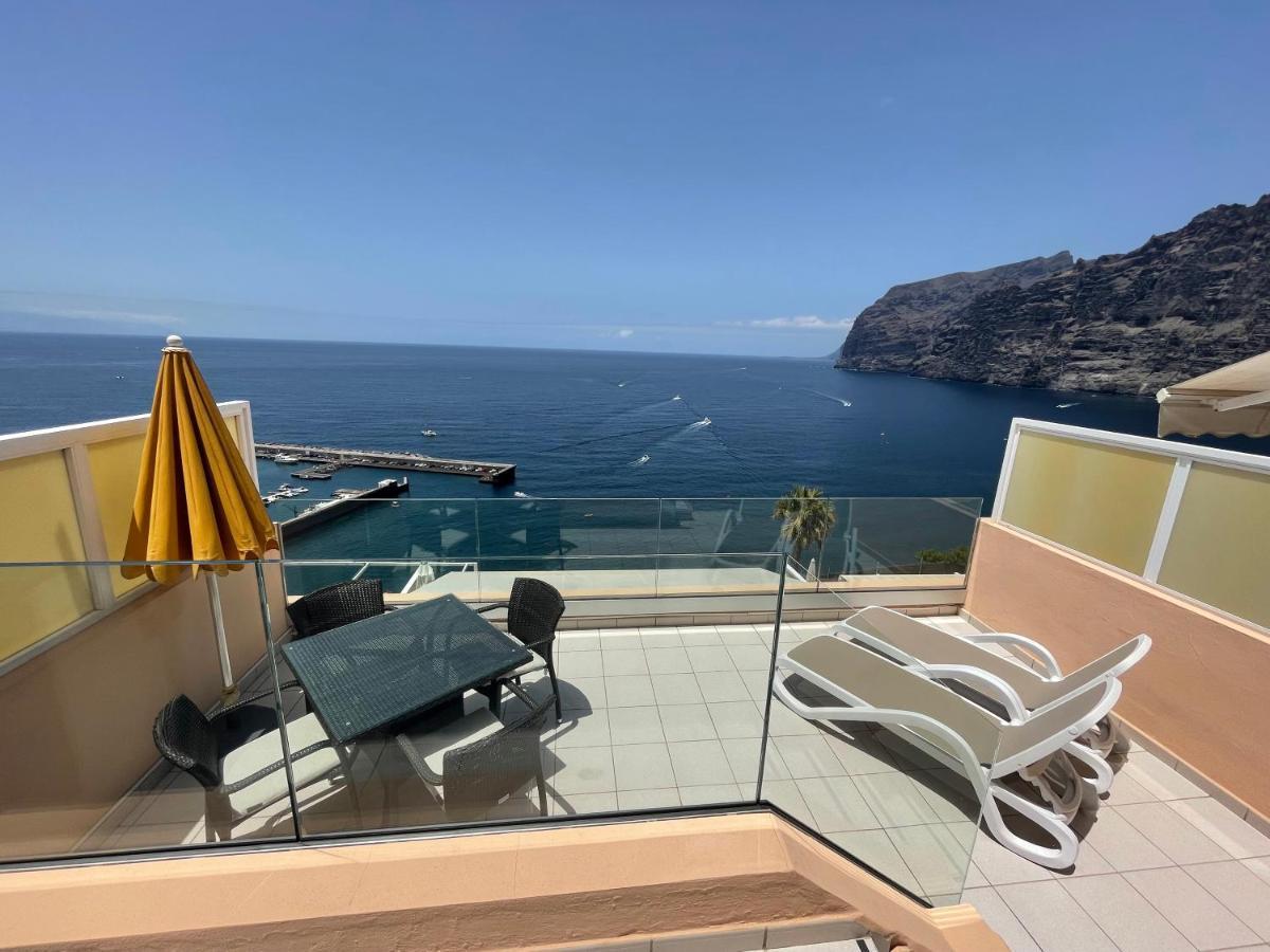 Magnificent Apt. With Sea View, Cliff & Marina Santiago Del Teide Bagian luar foto