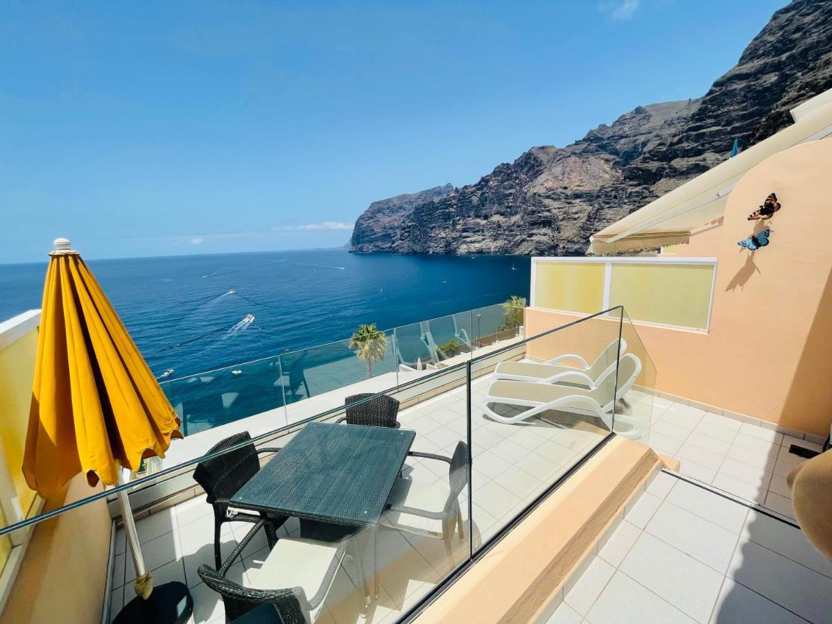 Magnificent Apt. With Sea View, Cliff & Marina Santiago Del Teide Bagian luar foto