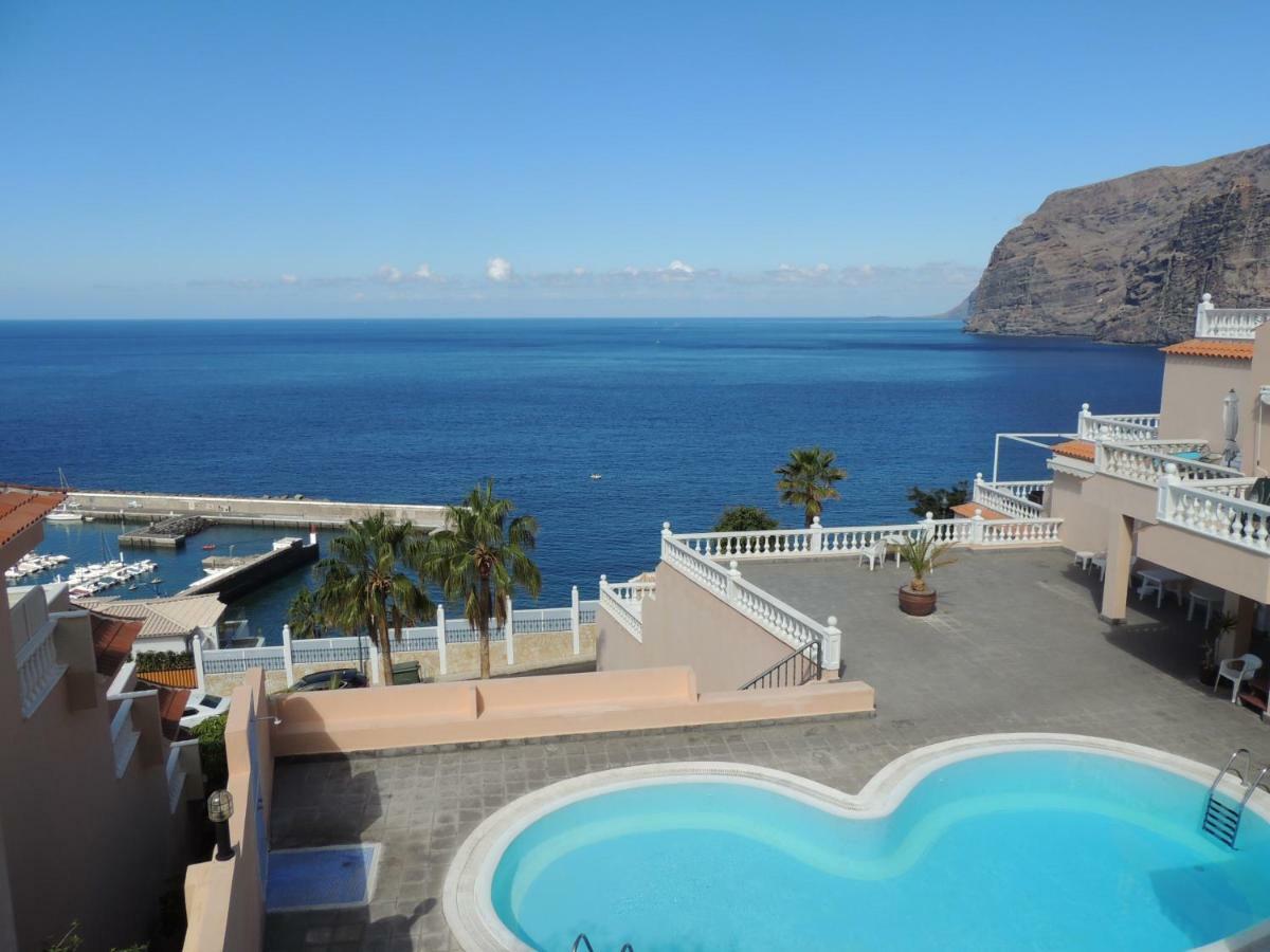 Magnificent Apt. With Sea View, Cliff & Marina Santiago Del Teide Bagian luar foto